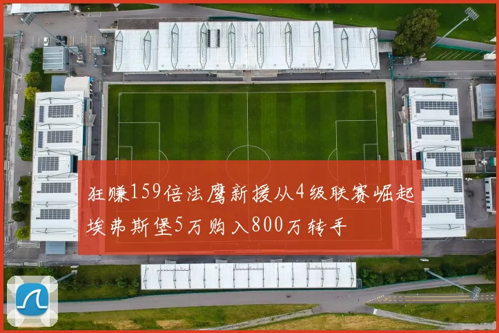 狂赚159倍法鹰新援从4级联赛崛起埃弗斯堡5万购入800万转手